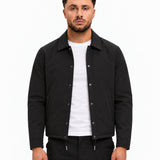 TORINO DOWN JACKET BLACK - studio voorkant