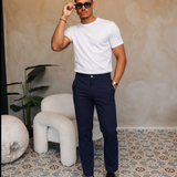VALENCIA PANTS | NAVY — lifestylefoto